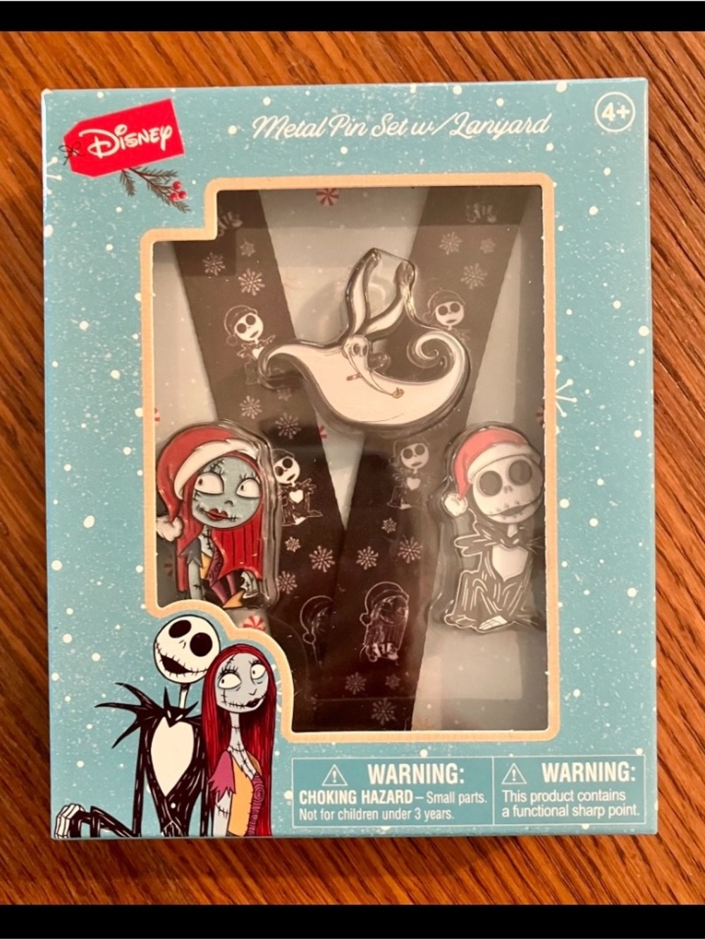 Disney’s The Nightmare Before Christmas Enamel Pin and Lanyard Set